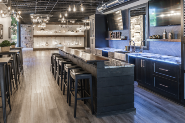 Green Basements & Remodeling custom kitchen cabinets in Kennesaw, GA