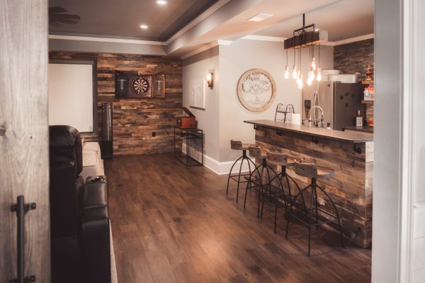 atlanta-basement-rustic-bar Home renovations Alpharetta GA modern kitchen remodel