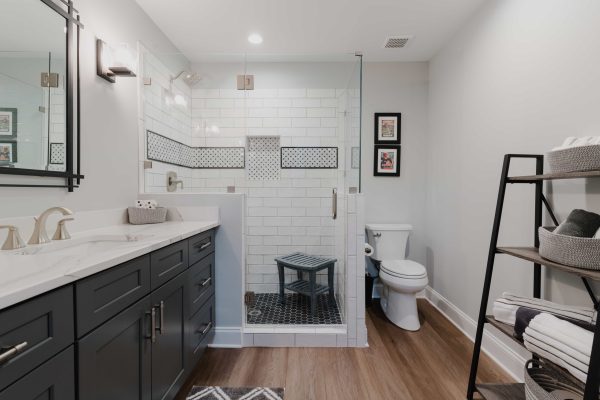 Bathroom renovation project in Cherokee County, GA